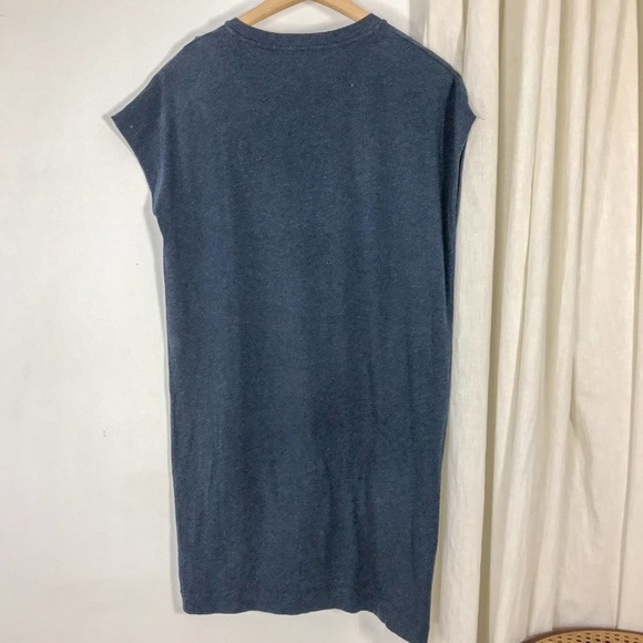 Aritzia Community Blue Metrocles Mini Shirt Dress - Picture 6 of 8